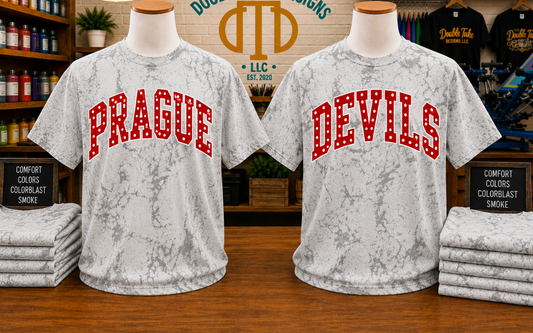 Prague/Devils Polka Dot Comfort Color Color Blast
